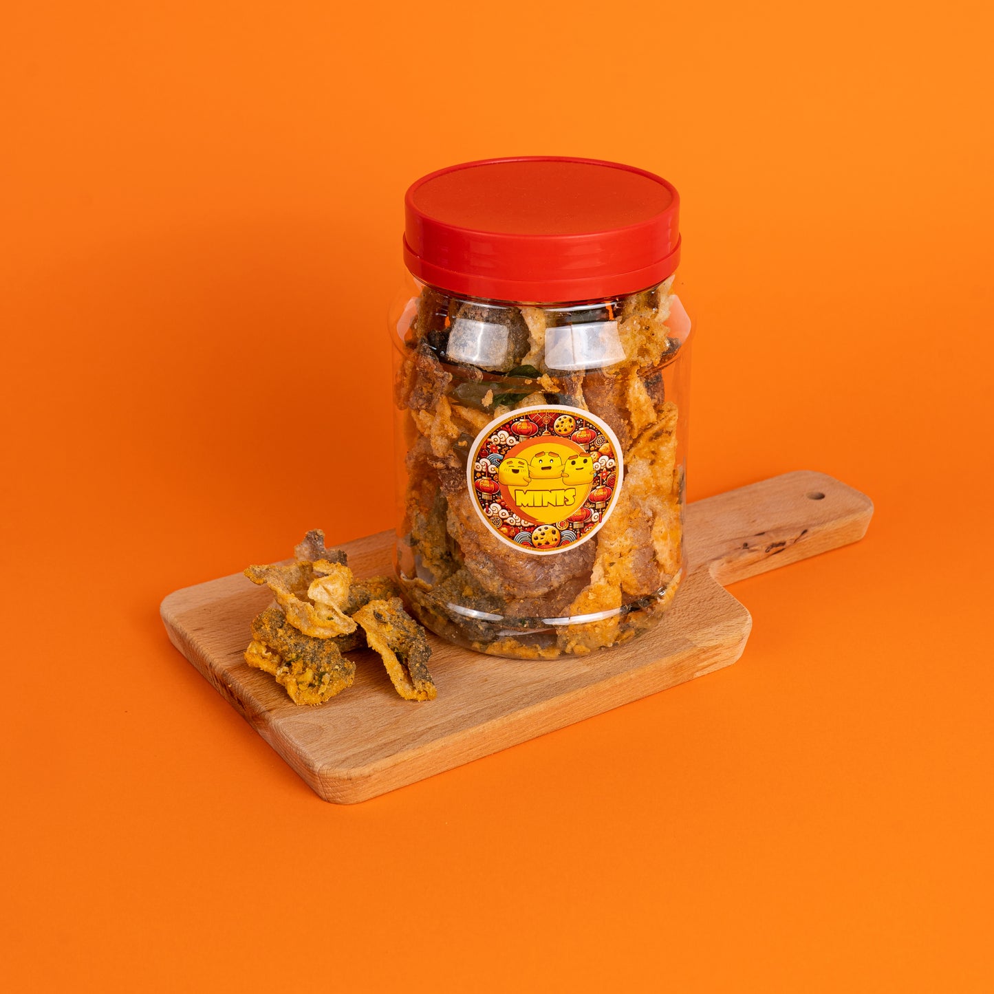 22. 咸蛋鱼皮 Crispy Fish Skin with Salted Yolk