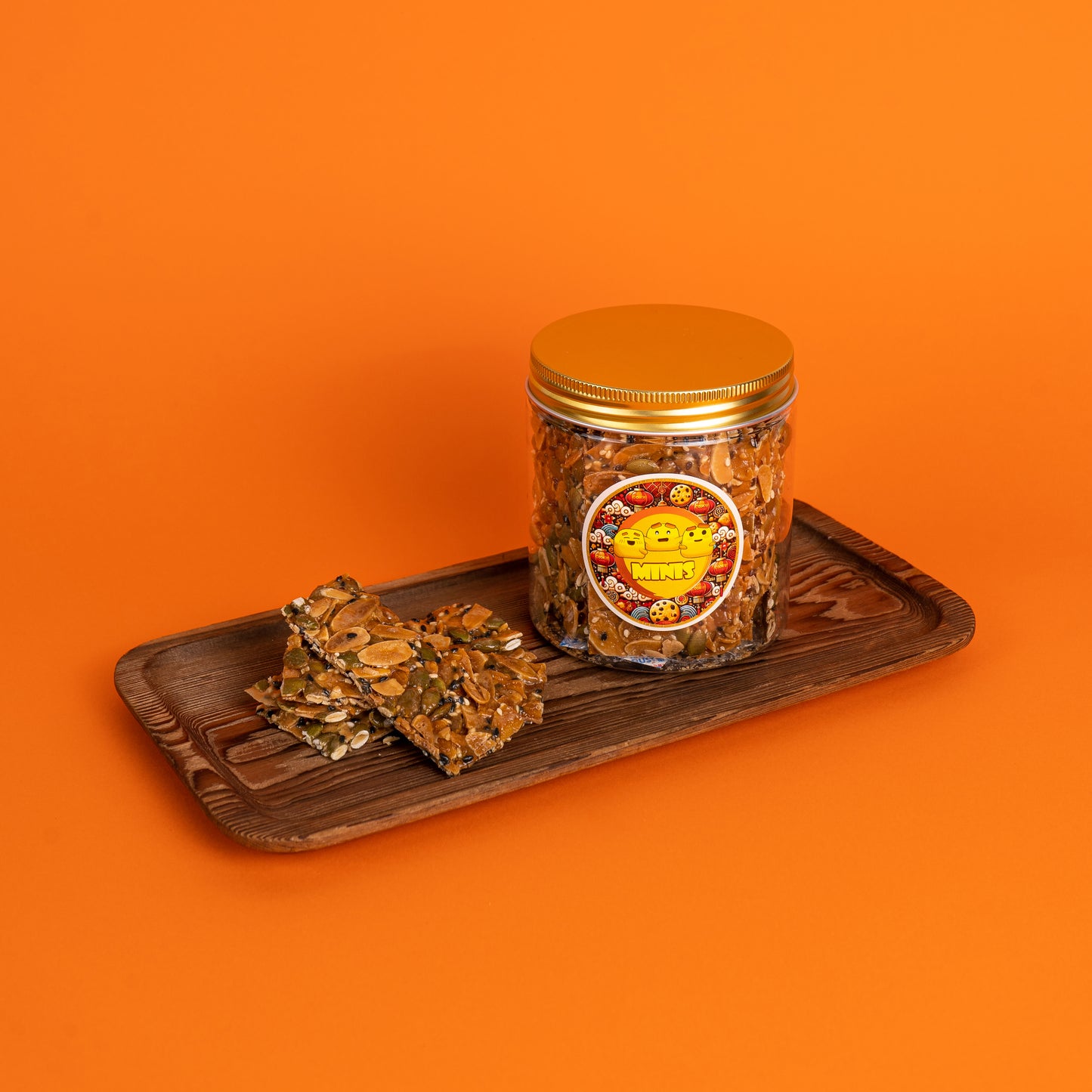 09. 杏仁南瓜籽瓦片 Almond & Pumpkin Seeds Crispy